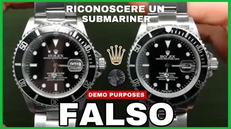 come riconoscere un rolex falso da uno vero|Come riconoscere un Rolex falso: guida per capire se un orologio .